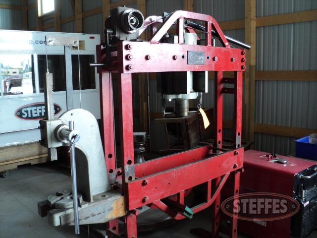 Press w-side mounted arbor press, _1.JPG